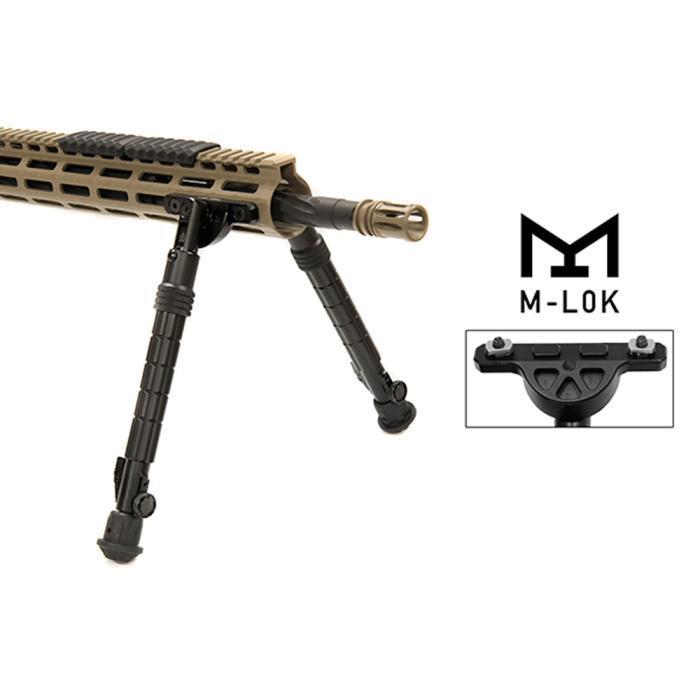 LEAPERS リーパーズ UTG RECON FLEX M-LOK Bipod Matte Black 8.0-11.8インチ バイポッド マットブラック TL-BPDM02 正規品 実物_画像2