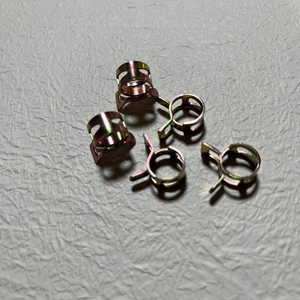 Takelablaze 100pcs 11mm スプリングクランプホースバンド ホース ステンレス 強力