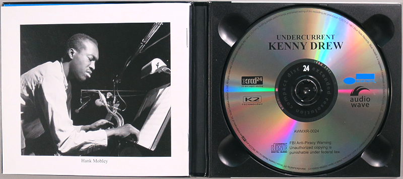 (XRCD24) Kenny Drew 『Undercurrent』 輸入盤 AWMXR-0024 ケニー・ドリュー アンダーカレント / Hank Mobley, Freddie Hubbard.._画像4