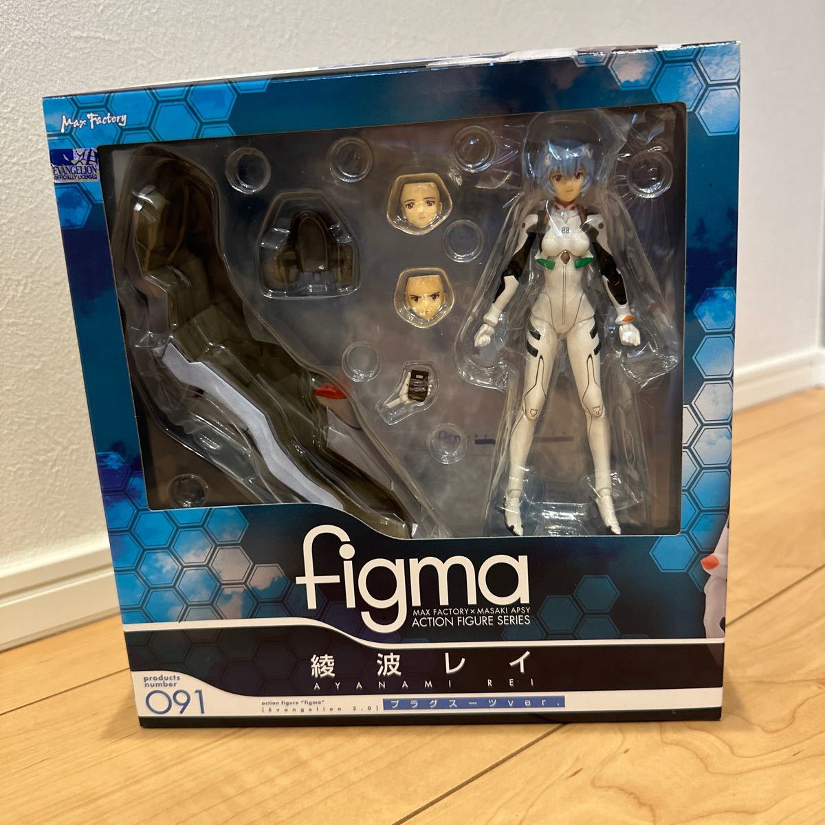 figma ヱヴァンゲリヲン新劇場版：破 綾波レイ プラグスーツver._画像1