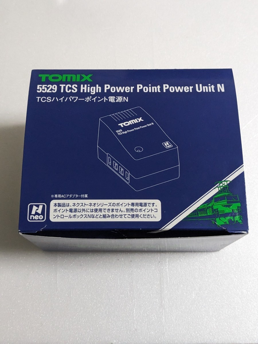 TOMIX 5529 TCS ハイパワーポイント電源N と5531.5532ポイントコントロールボックスN-S.N-Wをまとめて　使用履歴少ない中古品_画像2