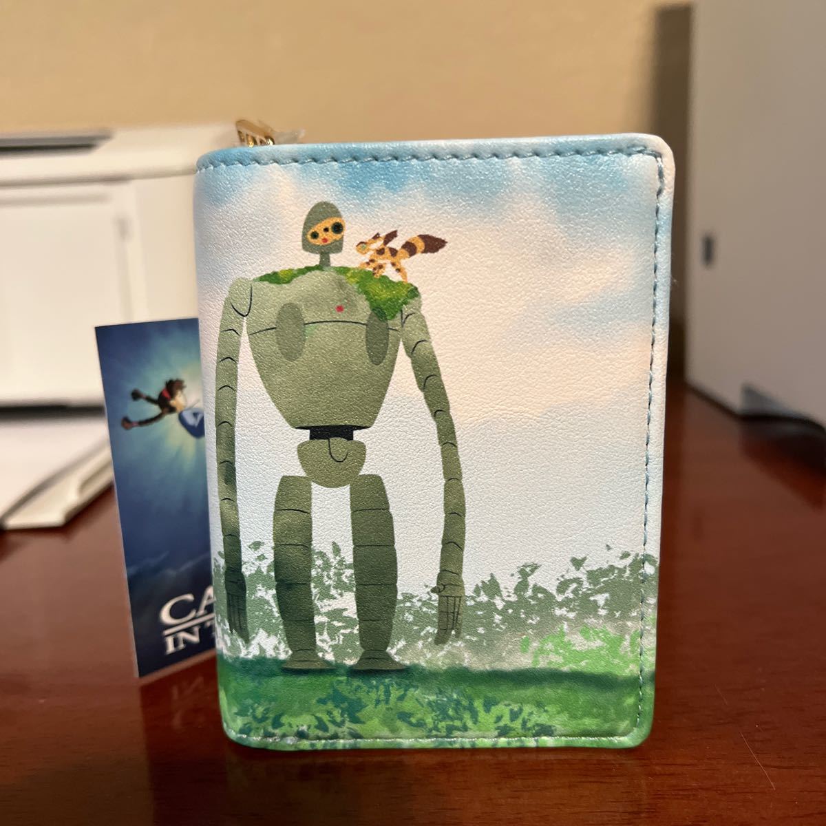 スタジオジブリ　天空の城ラピュタ　折財布　子銭入れ付き　カードケース_画像1
