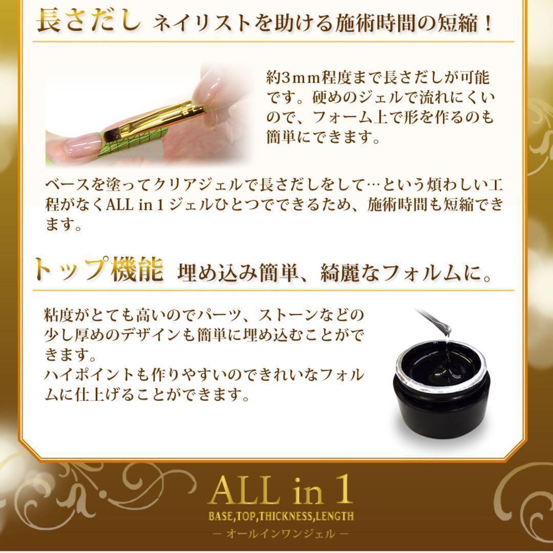 【コンパクト発送!!】オールインワンクリアジェル 30g＊サンディング不要