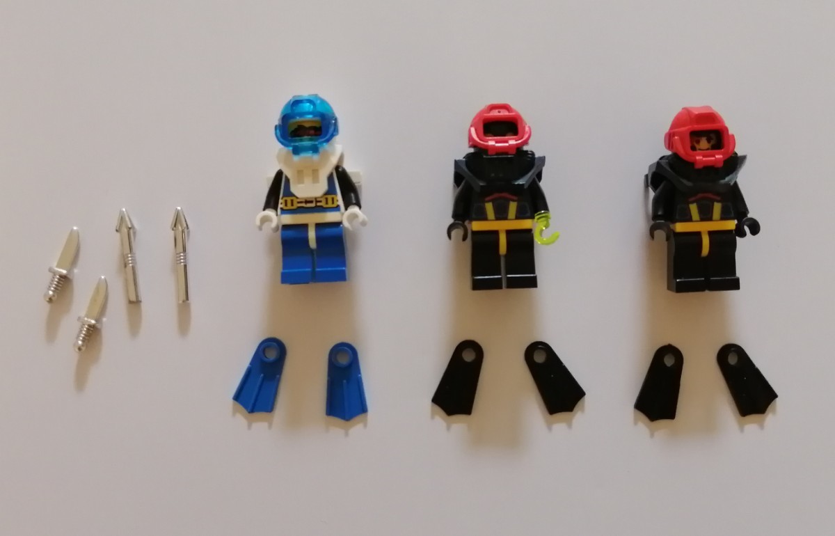 レゴ　LEGO　ミニフィグ　minifigures　アクア　アクアノーツ　アクアシャーク　中古_画像1