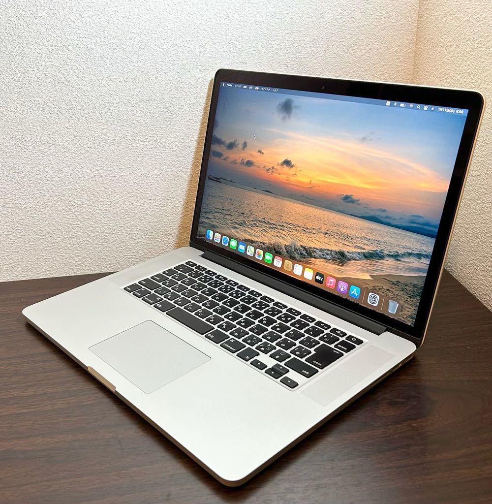 買ってお得WEE Kセール【新品SSD2TB/新品バッテリー】MacBook Pro Retina15インチ Mid2015 i7 2.2GHz/16GB/新品スピーカー/Windows/office_画像3