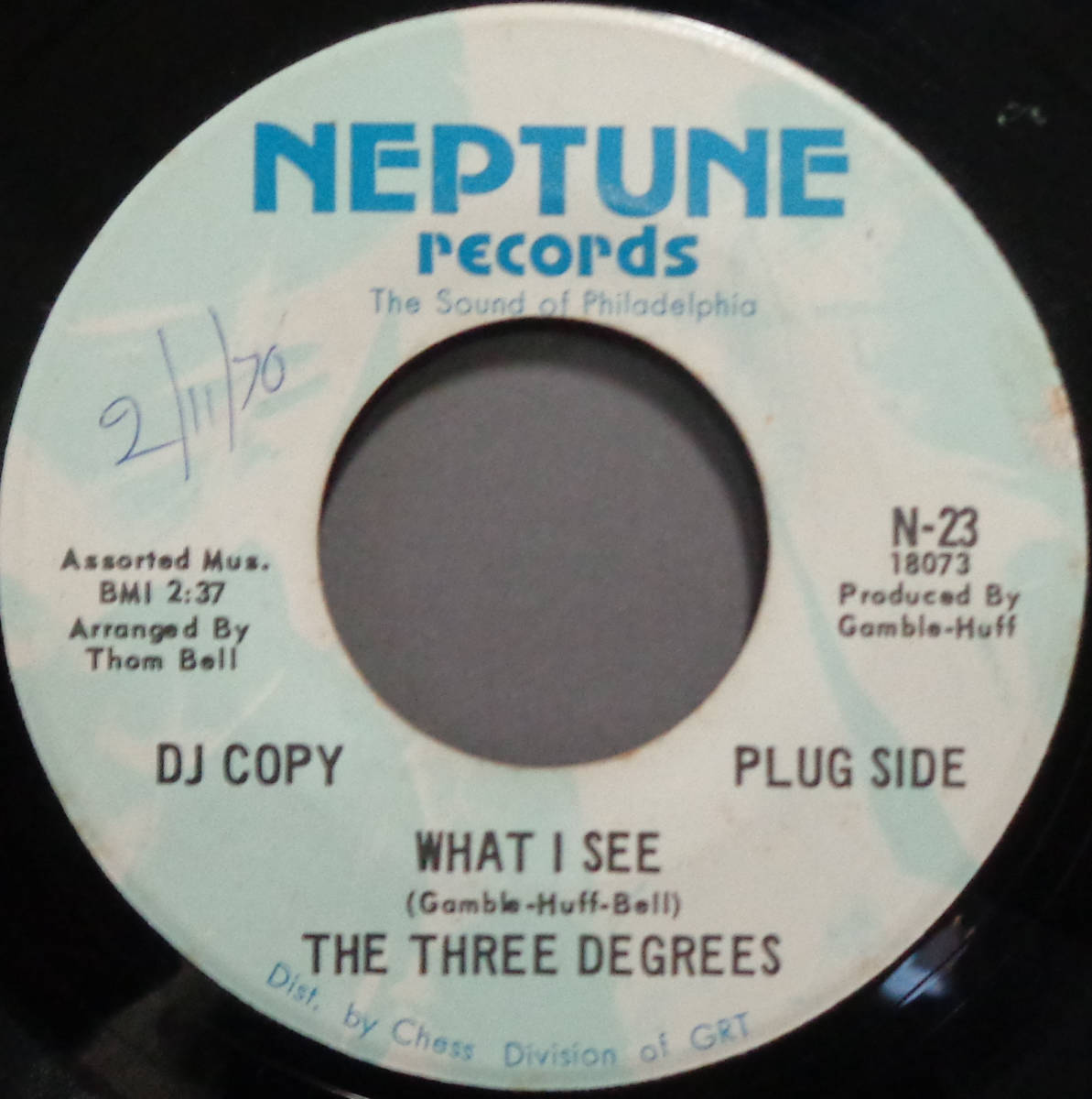 【SOUL 45】THREE DEGREES - REFLECTIONS OF YESTERDAY / WHAT I SEE (s240125024) の画像1