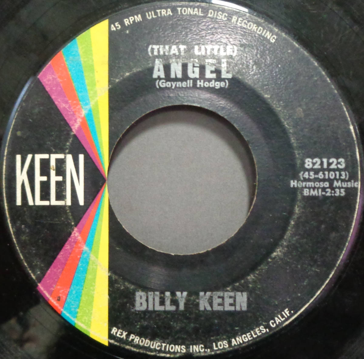 【SOUL 45】BILLY KEEN - (THAT LITTLE) ANGEL / THERE'S ONE THING I WANT (s240126004) _画像1