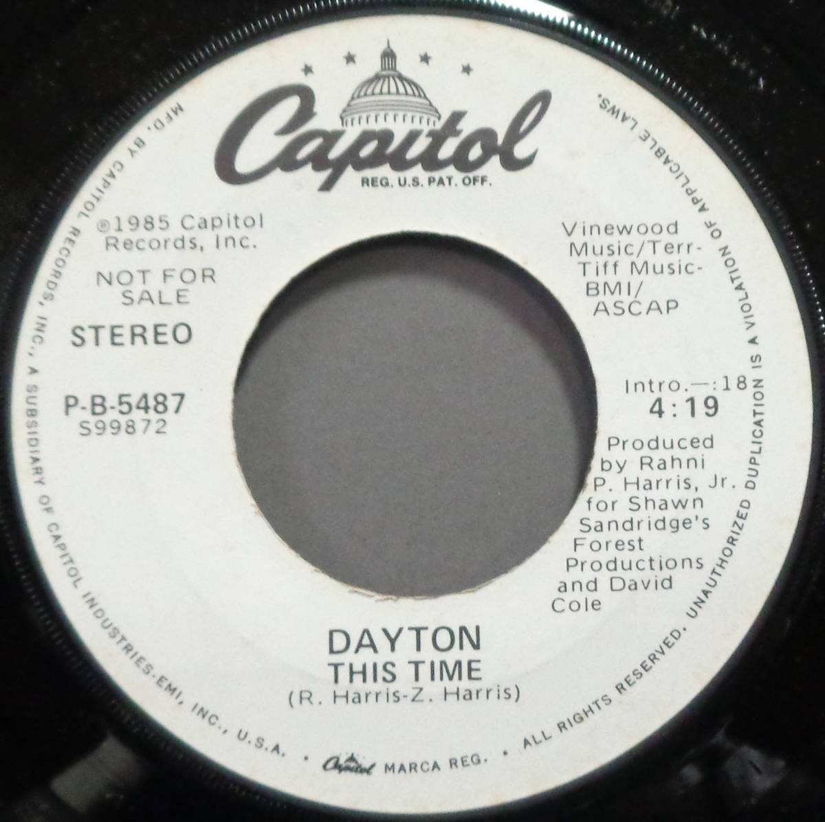 【SOUL 45】DAYTON - THIS TIME (s240105014) _画像1