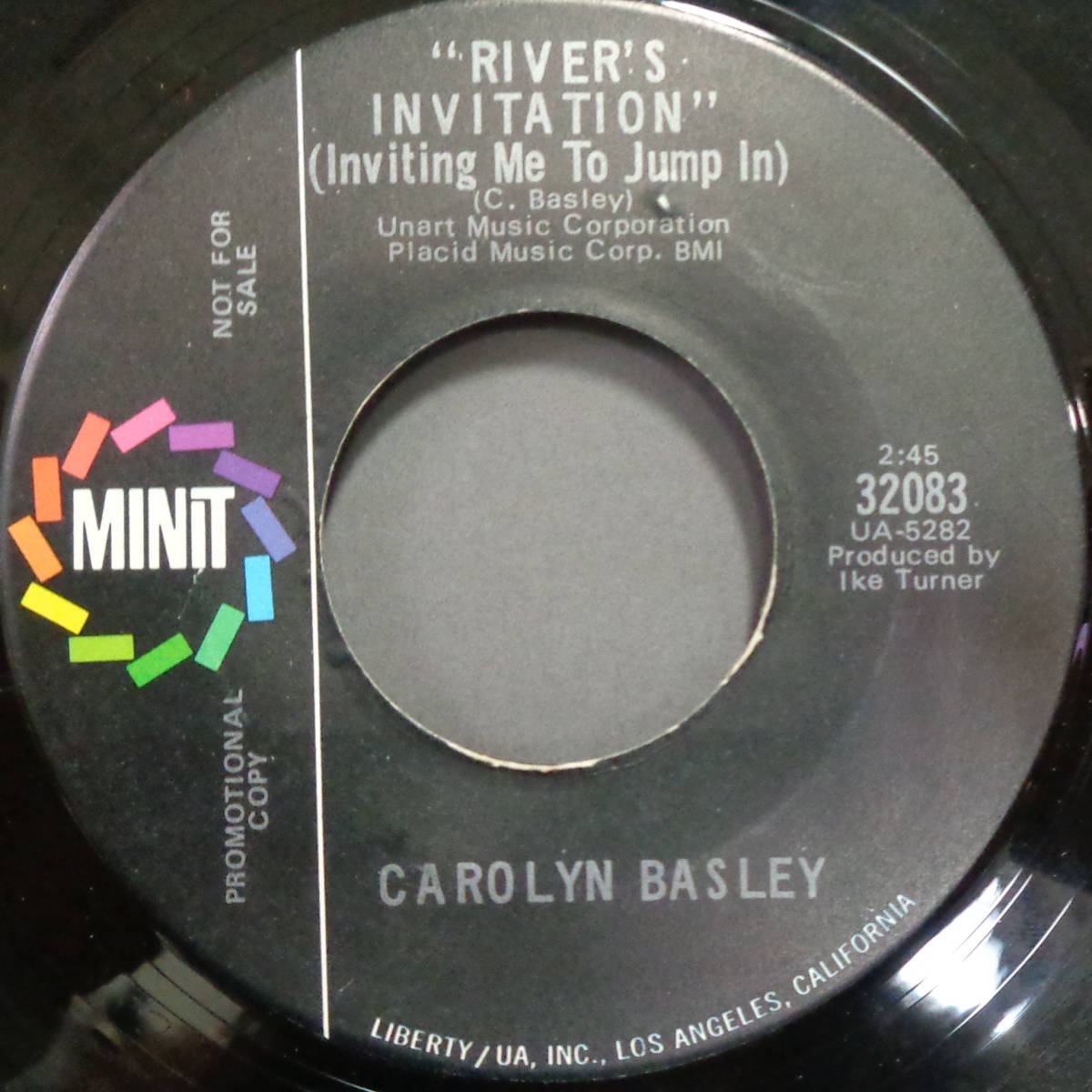 【SOUL 45】CAROLYN BASLEY - RIVER'S INVITATION / I LOVE YOU BECAUSE (240102010)_画像1