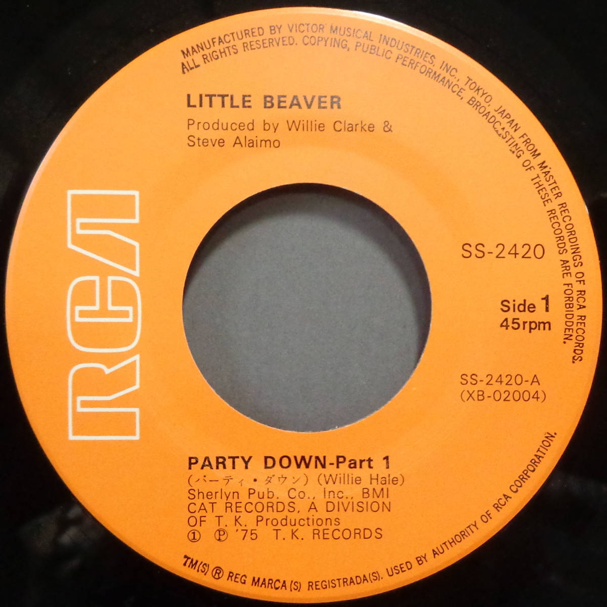 【SOUL 45】LITTLE BEAVER - PARTY DOWN / PT. 2 (s240119009)_画像1