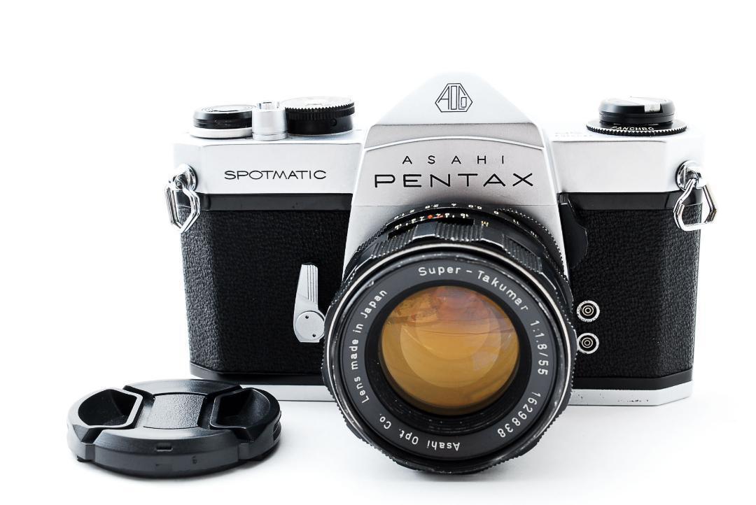 PENTAX SP フィルム一眼 55mm F1.8 単焦点レンズ付 S047_画像1