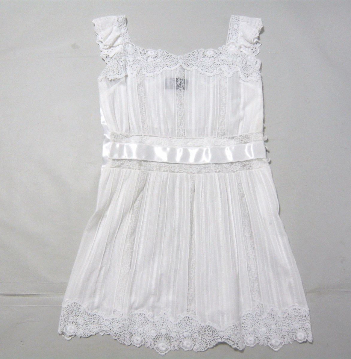 D&G ホワイトドレス コットン 9429