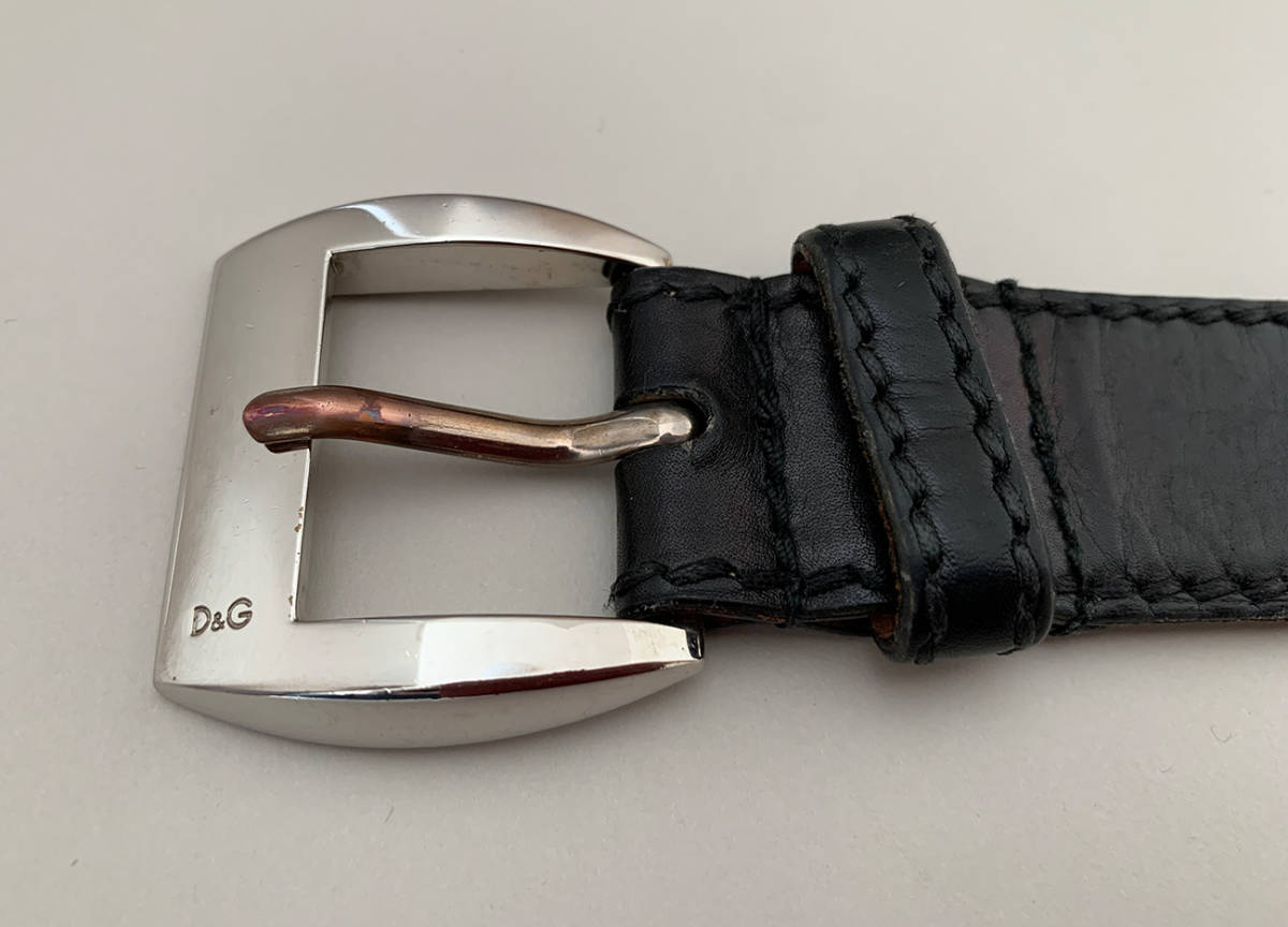 D&G belt black men's 11964