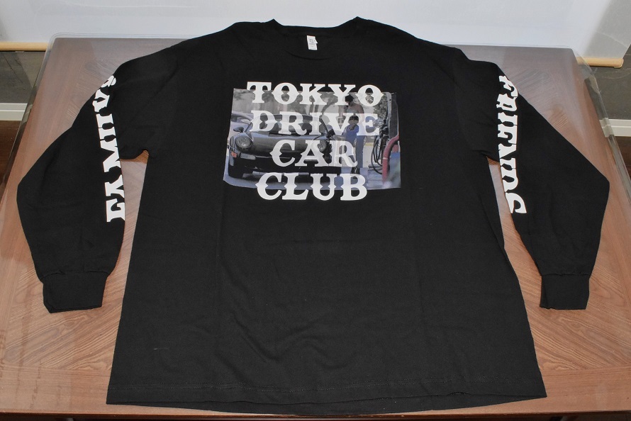 TOKYO DRIVE CAR CLUB トウキョウドライブカークラブ long sleeve t-shirts Type-993 ポルシェ933 長袖Tシャツ / カットソー XL 未着用_画像4