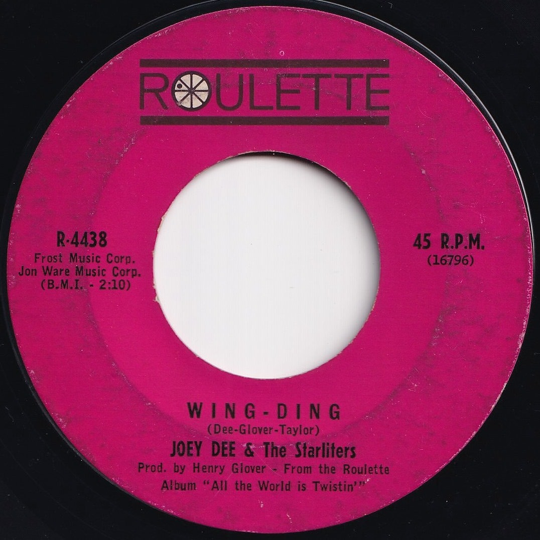 Joey Dee & The Starliters What Kind Of Love Is This / Wing-Ding Roulette US R-4438 205490 R&B R&R レコード 7インチ 45_画像2