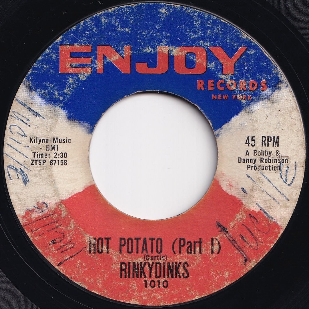 Rinkydinks Hot Potato (Part 1) / (Part 2) Enjoy US 1010 205561 SOUL FUNK ソウル ファンク レコード 7インチ 45_画像1