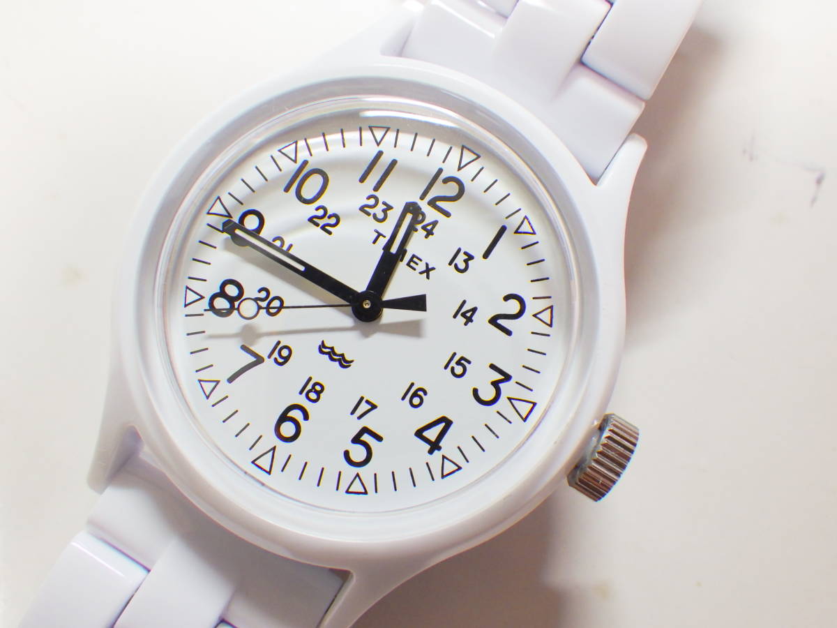 TIMEX タイメックス 訳あり クラシックタイル クオーツ腕時計 TW2V19900 #649_画像1