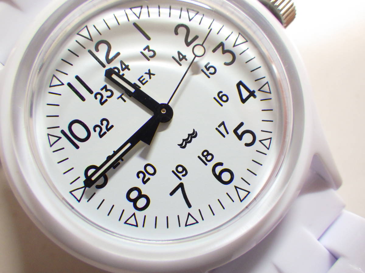 TIMEX タイメックス 訳あり クラシックタイル クオーツ腕時計 TW2V19900 #649_画像6