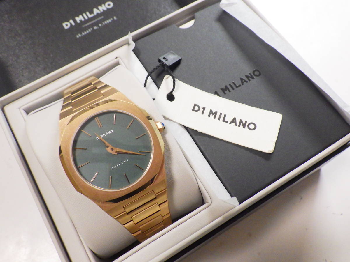 D1 MILANO ディーワンミラノ クオーツ腕時計 UTBU02 #841_画像9