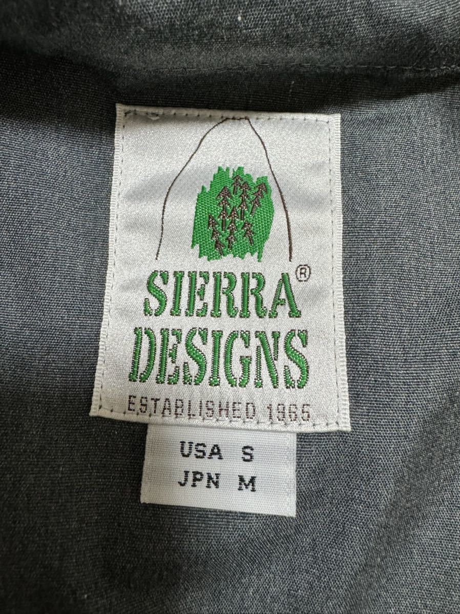 SIERRA DESIGNS sierra design Ships special order springs Parker size M gray jacket Zip up plain blouson 