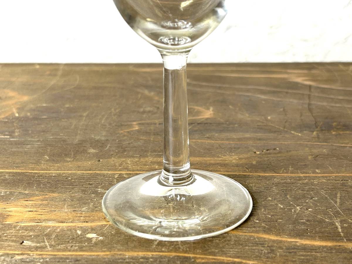 ビンテージ シェリーグラス キッチンウェア ガラス アメリカンビンテージ USA ワイン カクテル バー BAR お酒 ビンテージ食器_画像6