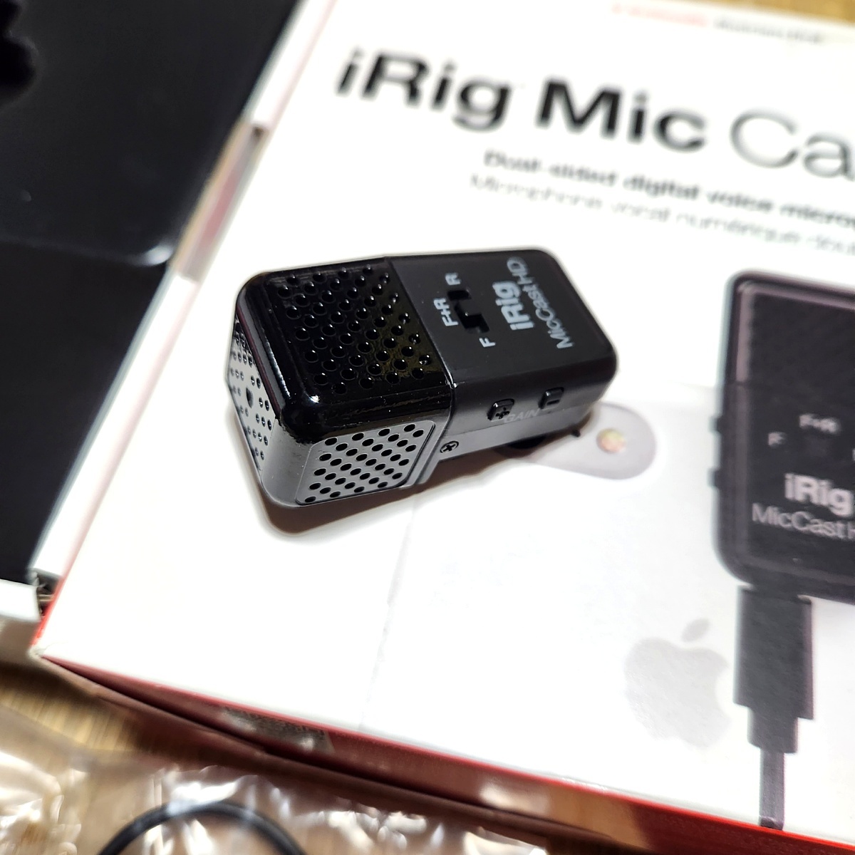 IK iRig Mic Cast HD モバイル用高品質マイク スマホ 60s23-4737-1_画像3