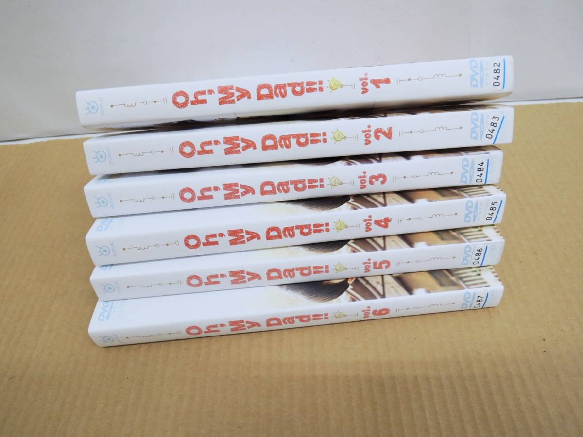 K-2859 Oh,My Dad!! 全6巻 (ケースなし) DVD レンタル版 織田裕二_画像3
