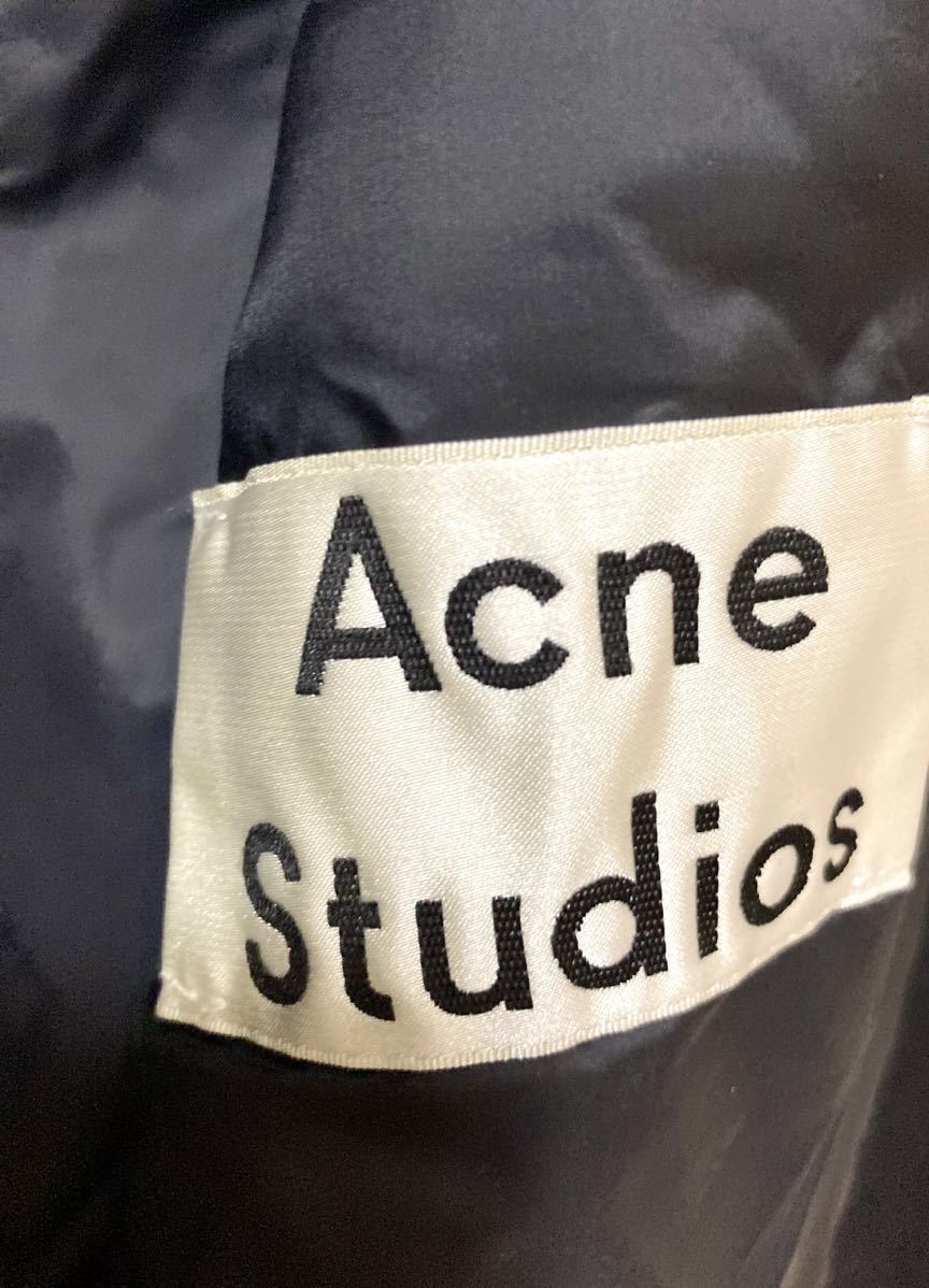 アクネストゥディオズ　acne studios ロング　フーデッドコート　フード　ジャケット　ウール　メンズ ブラック 黒 アウター 44_画像7