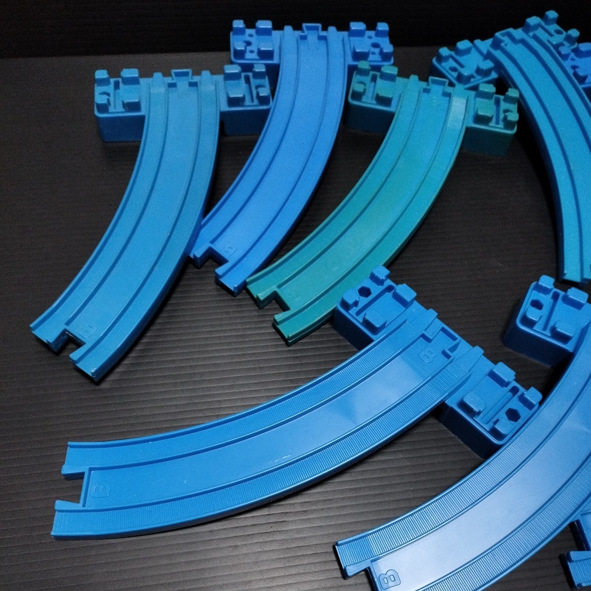 * Plarail [ slope bending line rail 8ps.@]B type slope bending line 