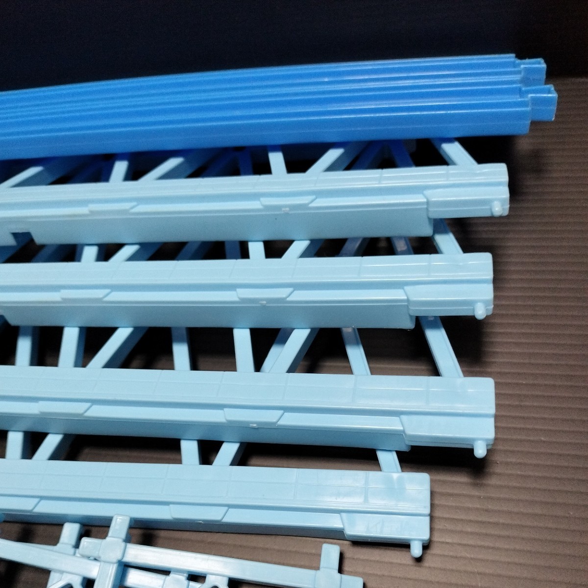 * Plarail [ large iron .2 piece ] light blue series blue iron .2 times direct line rail 