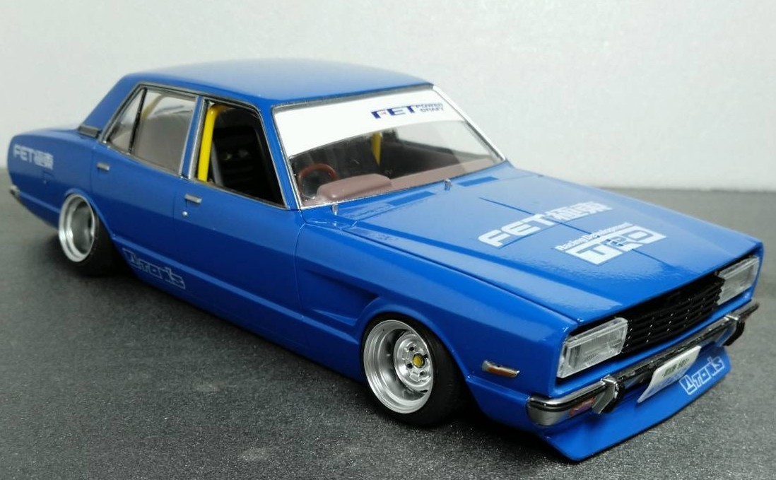 フジミ製1/24マーク2(ブタ目マーク2)完成品.旧車.街道レーサー フジミ製1/24マーク2(ブタ目マーク2)完成品.旧車.街道レーサー
