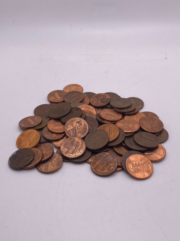 アメリカ 1セント 硬貨 コイン 大量 まとめ売り　(EGE1172)_画像1
