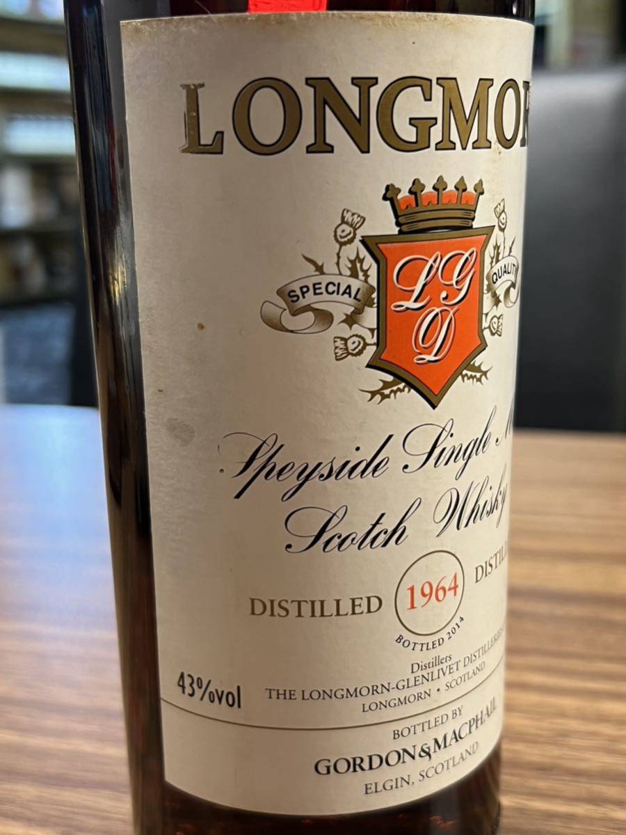 LONGMORN ロングモーン 1964-2014 50年 700ml 43% GM G＆M ゴードン＆マクファイル ウイスキー 未開栓 古酒_画像3