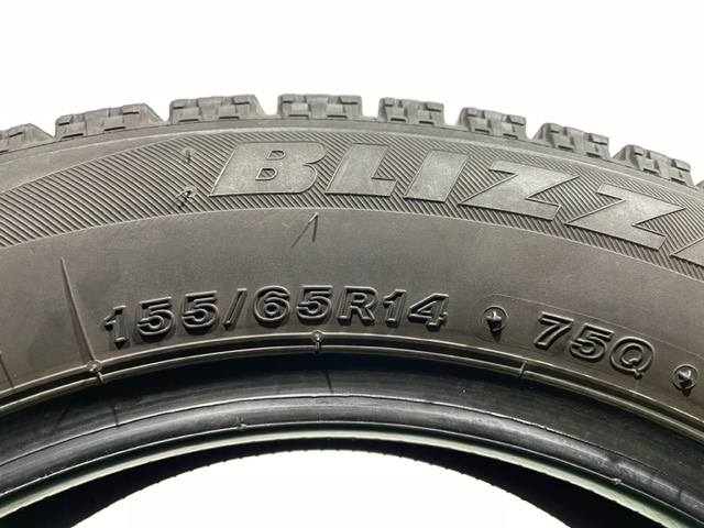 ☆送料込み☆ 155/65R14 ブリヂストン BLIZZAK VRX スタッドレス 4本 155/65/14_画像3