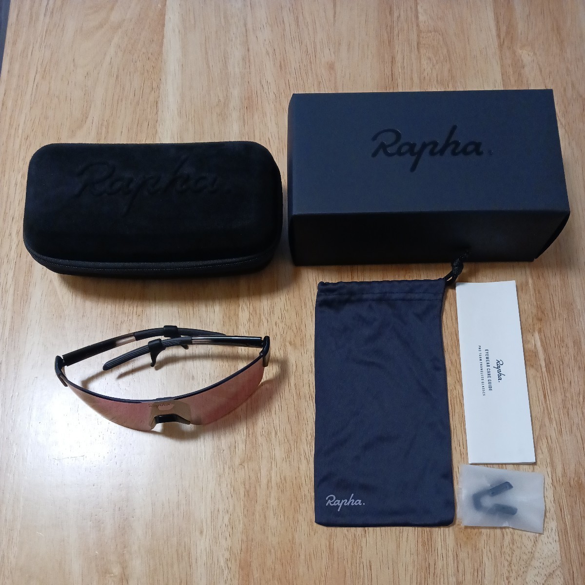 Rapha EYEWEAR CARE GUIDE PRO TEAM FRAMELESS GLASSES の画像1