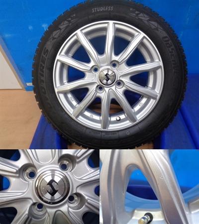 【東大宮】お買い得 極上美品 中古スタッドレスセット TOYO GIZ2 165/65R14 165 65 14 79Q 2022年製 SH 14 50 +39 トール ルーミーに_画像2