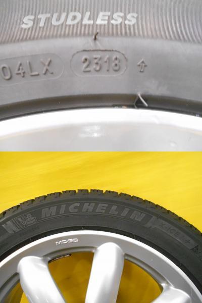 スタッドレス 215/50R17 MINI ミニ クーパー ジョンクーパーワークス 中古 MINILITE MC-50 17インチ 中古 ミシュラン おまけタイヤの画像10