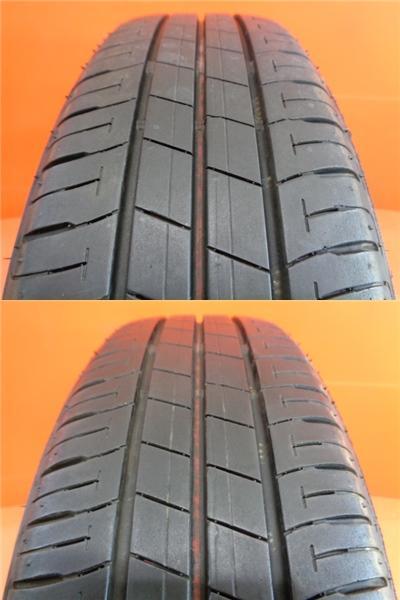 軽自動車 中古 JEWEL HEART 14インチ ブリヂストン EP150 155/65R14 2017年製 4本セット タント N-BOX スペーシア 夏タイヤ_画像10