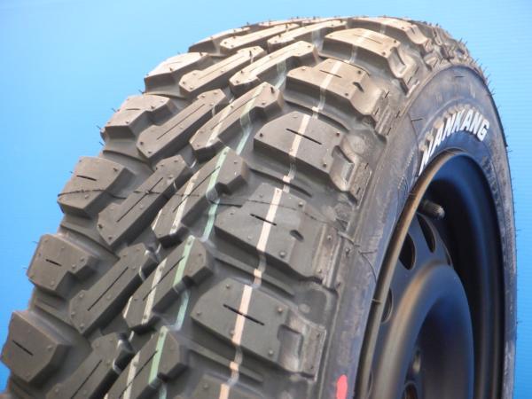 【PCD114.3/4H】ホワイトレター!! ナンカン FT-9【165/65R14 79S】アゲトラ アゲバンに!! 日産 純正スチール エブリィ_画像7