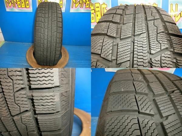 送料無料 中古 スタッドレス トーヨータイヤ ウィンタートランパス TX 225/65R17 102Q ホイール 4本 CR-V CX-5 CX-8 エスクード_画像6