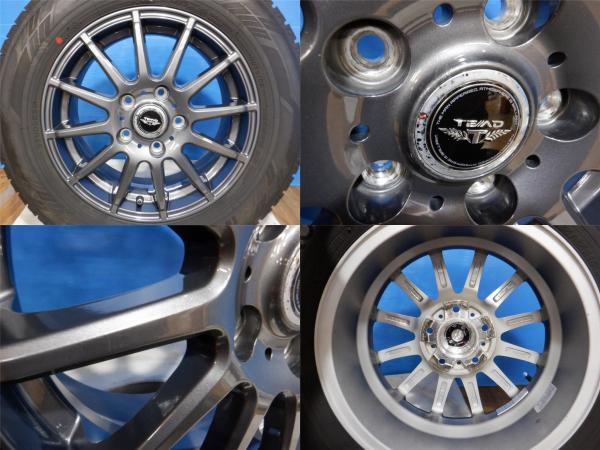 中古スタッドレス4本セット TEAD 15x6J+52 5H114.3 + ヨコハマ アイスガード iG60 195/65R15 ヴォクシー エスクァイア ステップワゴン_画像7