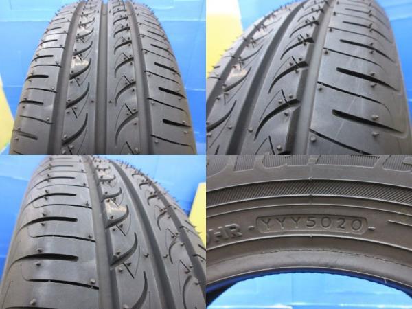 175/70R14 ヨコハマ ブルーアース AE01F ブリヂストン エコフォルム SE10 5.5J-14 +51 4H100 ４本セット 中古＆新品 夏用 高萩 キューブキ_画像8