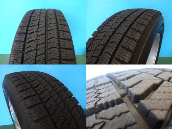 送料無料 中古冬セット ブリヂストン VRX2 195/65R15 22年製 TOPRUN 6J +45 5H100 カローラアクシオ フィールダー シビック 埼玉_画像7