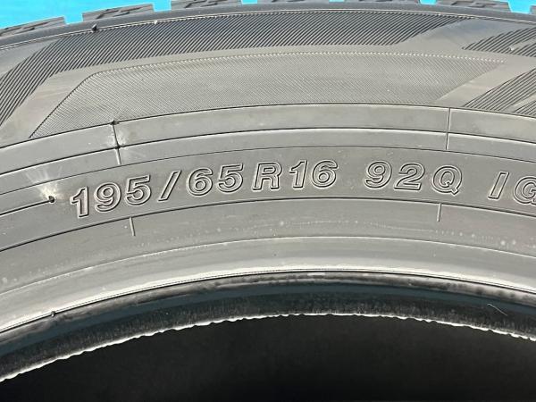 ライズ ロッキー 195/65R16 【送料無料】 新品冬タイヤ 4本セット価格 ヨコハマ アイスガード iG60 195/65/16 92Q 2023年製 16インチ_画像8