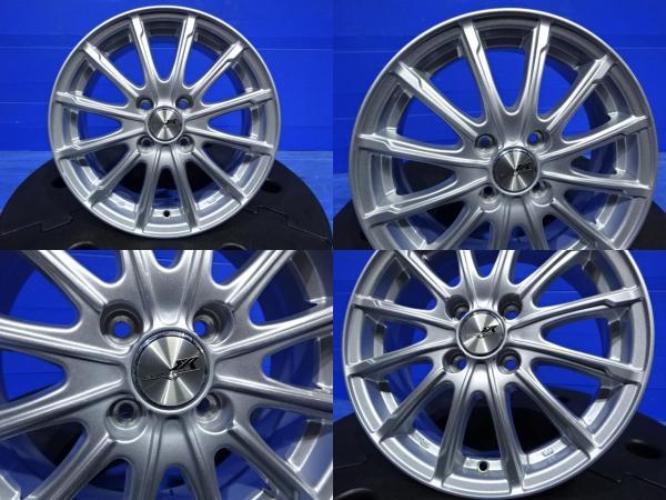 菰野 ホイールセット4本 175/65R15アクア フィールダー ヴィッツ フィット スイフト ダンロップ ルマンV LM705 15インチ エンクーガー_画像3