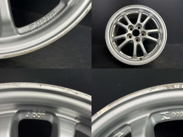 TOYOTA 50プリウス 純正 6.5J-15 +40 100 5H シルバーピレリ アイスゼロアシンメトリコ 195/65R15 91T カローラスポーツなど流用にも須賀川_画像4