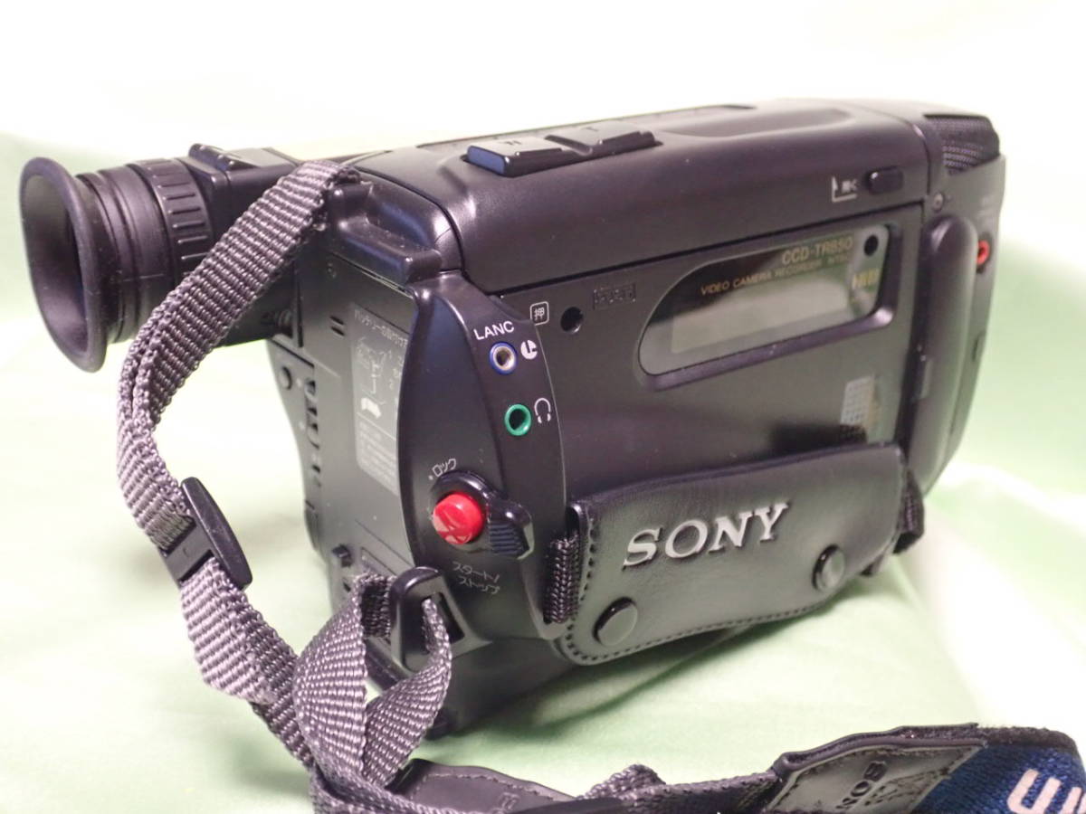 SONY ソニー CCD-TR850 Hi8ミリ ビデオカメラ -905_画像3