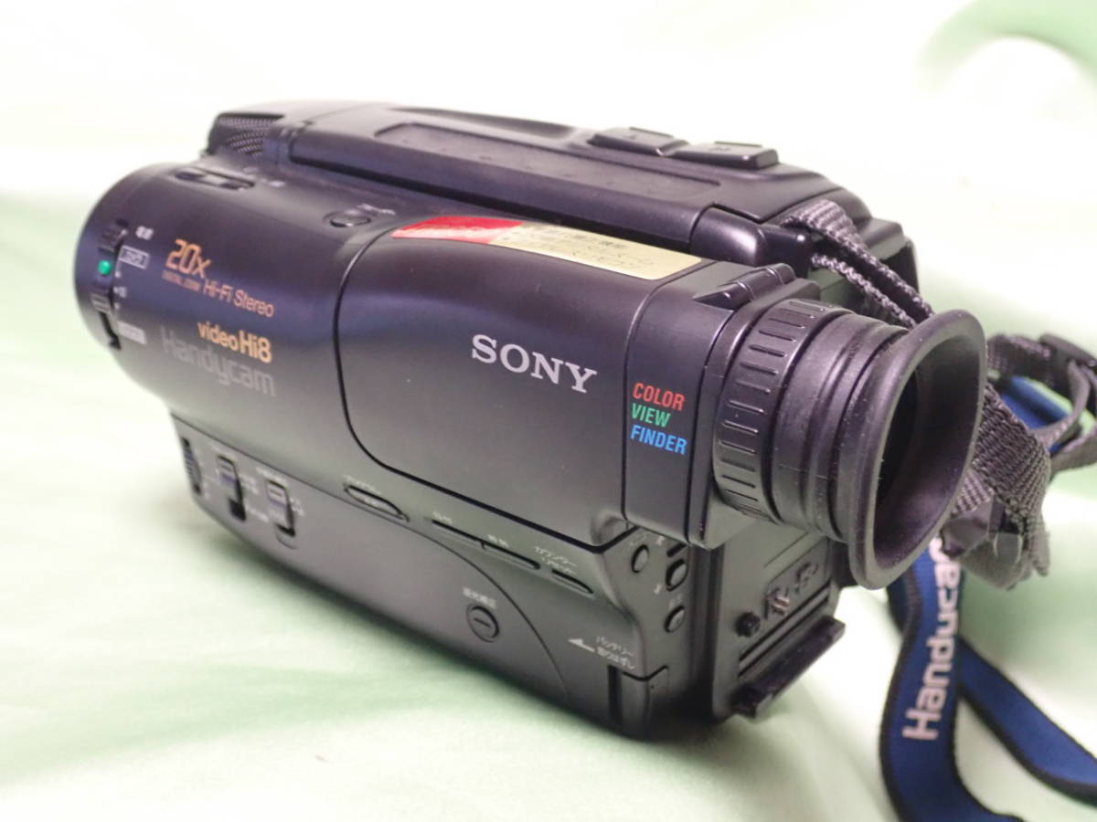 SONY ソニー CCD-TR850 Hi8ミリ ビデオカメラ -905_画像2