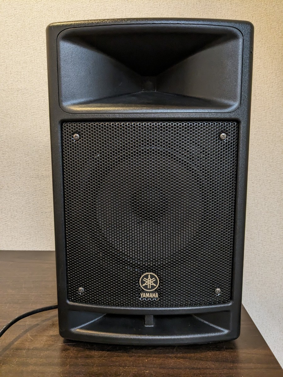 YAMAHA ヤマハ MSR100 POWERED SPEAKER パワードスピーカー　通電確認済 音響機器　Y645_画像1