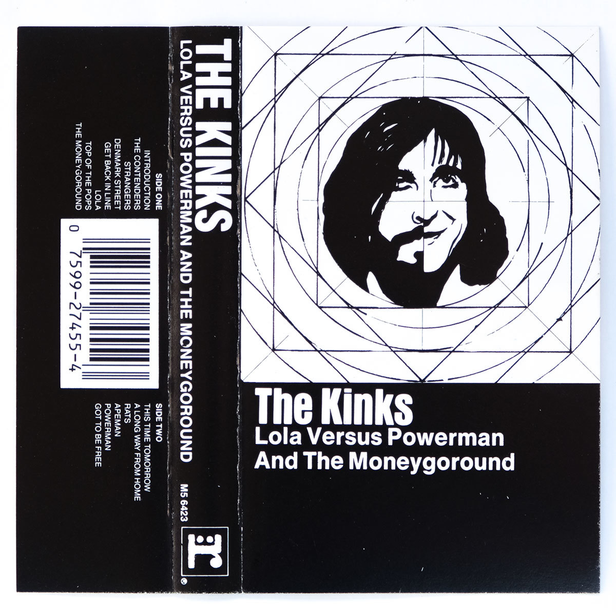 《US版カセットテープ》The Kinks●Lola Versus Powerman And The Moneygoround●キンクス_画像7